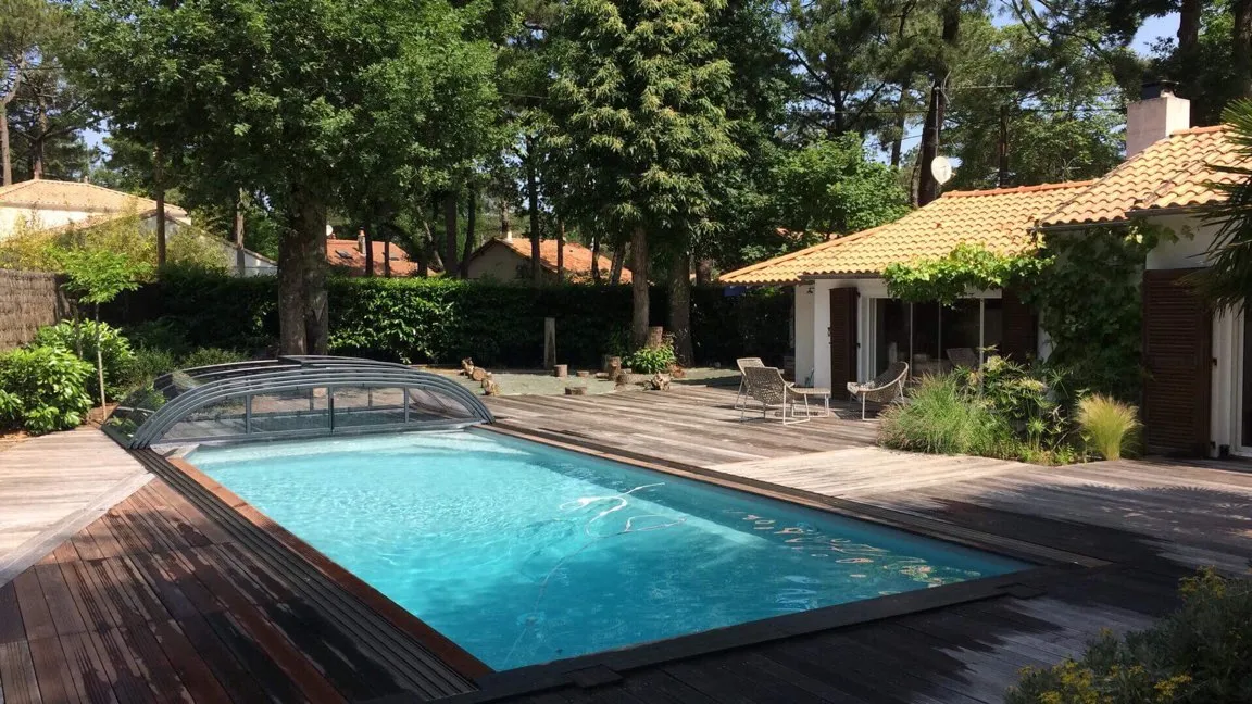 Piscine après modifications structurelles