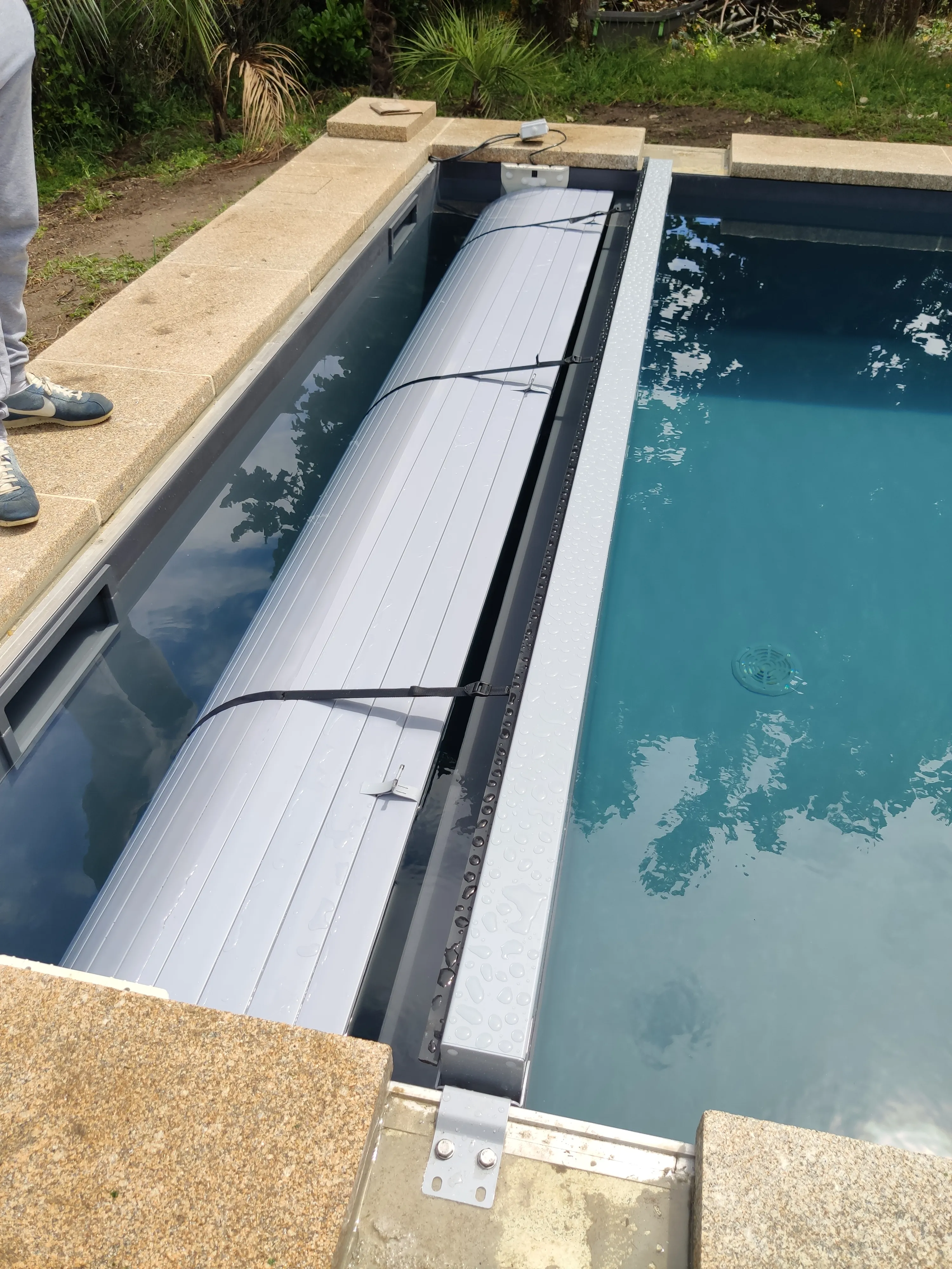 Installation du volet immergé de sécurité