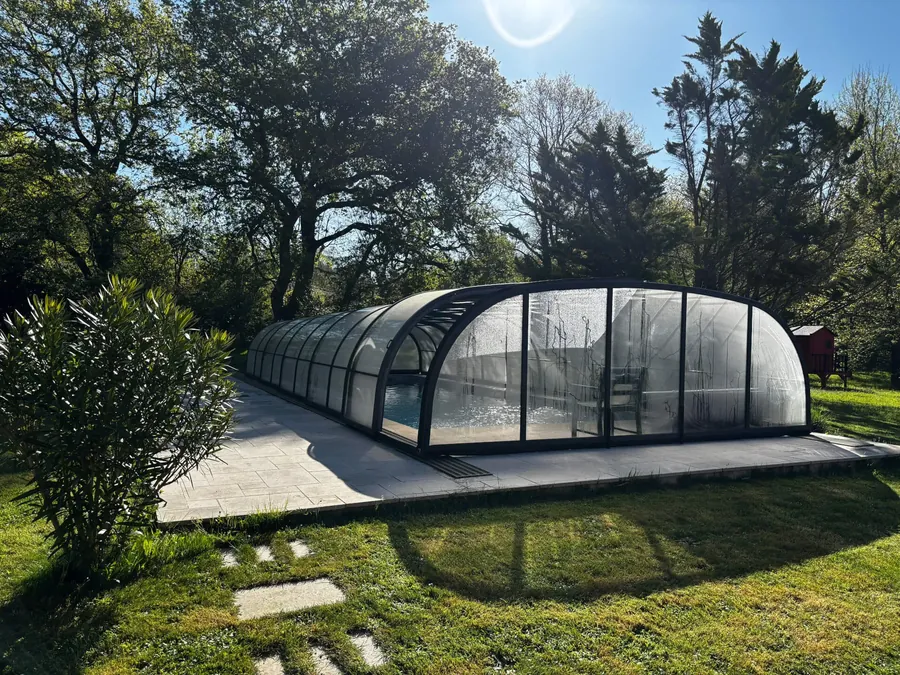 Piscine sur mesure réalisée à Pornic